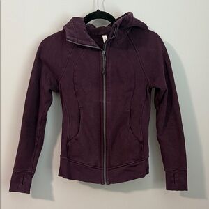 Lululemon Plum Scuba Hoodie